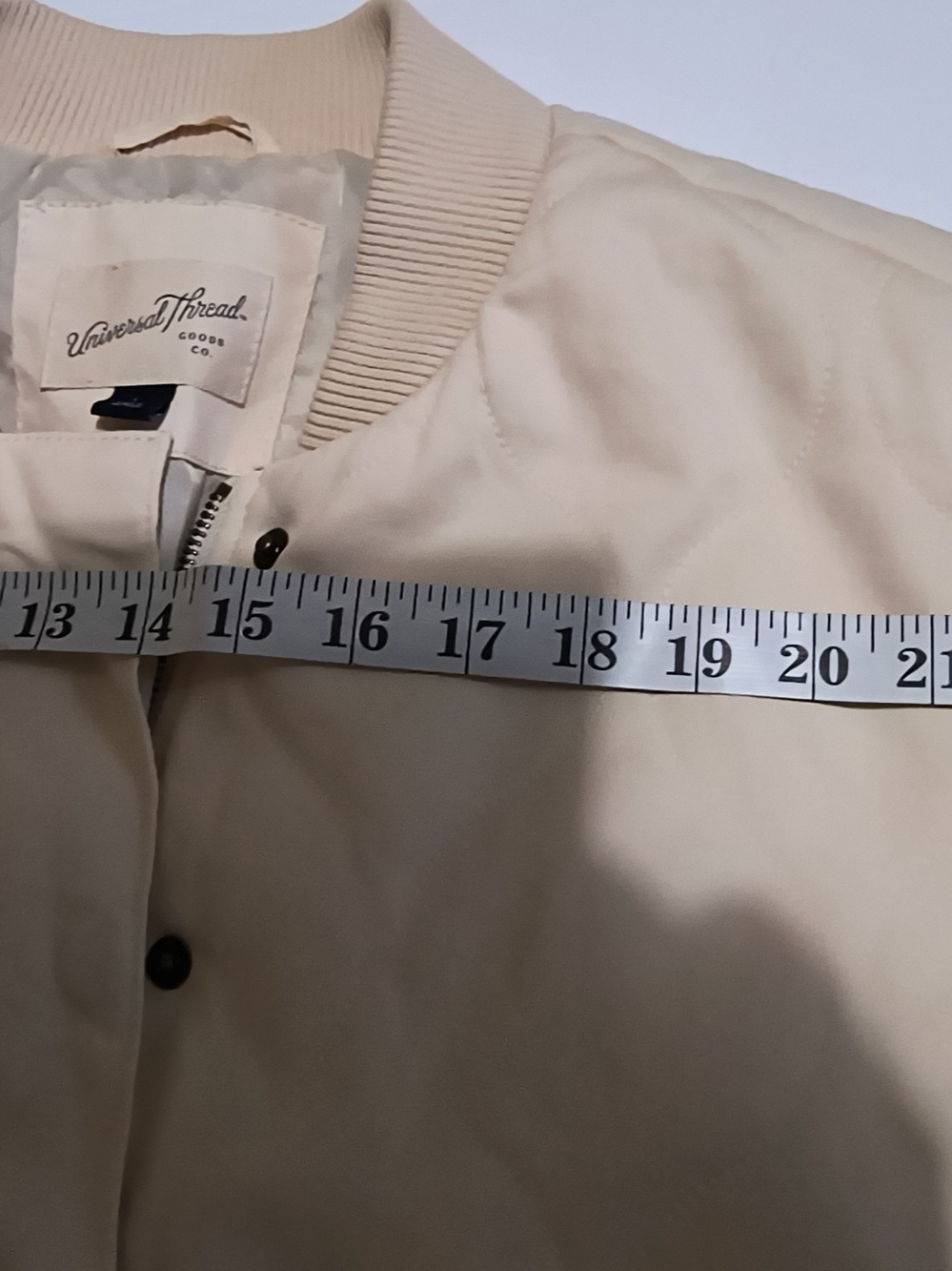 Universal Thread Cream Bomber Jacket - Picture 5 of 10